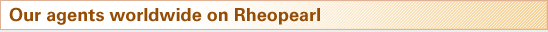 Our agents worldwide on Rheopearl on Rheopearl